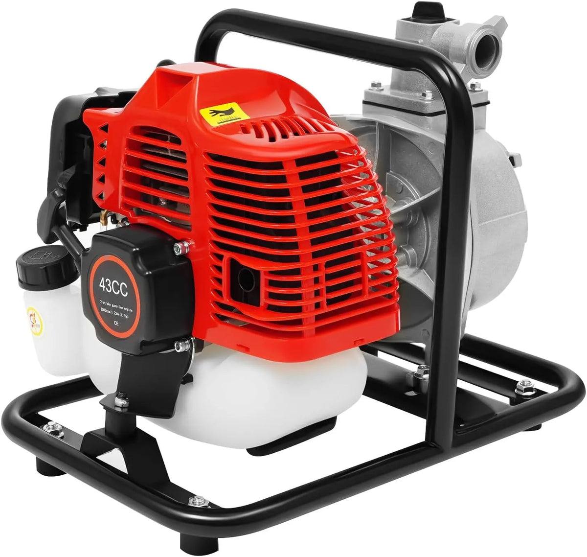 Filtre à sable pour piscine et pompe de filtration, 1.25kW, 8000L/h, pour filtration et circulation de piscine, 43cc, 30m