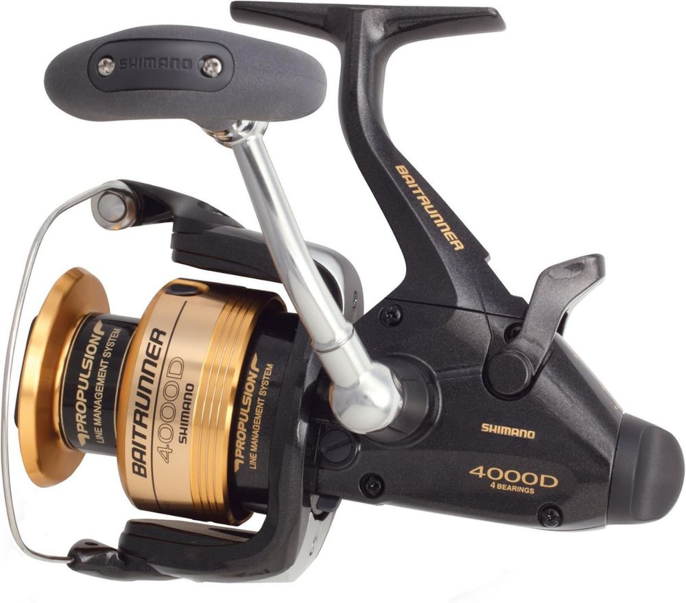 Shimano Moulinet à Tambour Libre D avec Haute Précision, Transmission 4,8:1