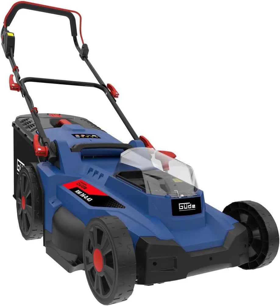 Güde RM 36 Tondeuse à gazon – sans fil, moteur sans balais, 6 niveau ×, 430 mm, 36 V, 50 l
