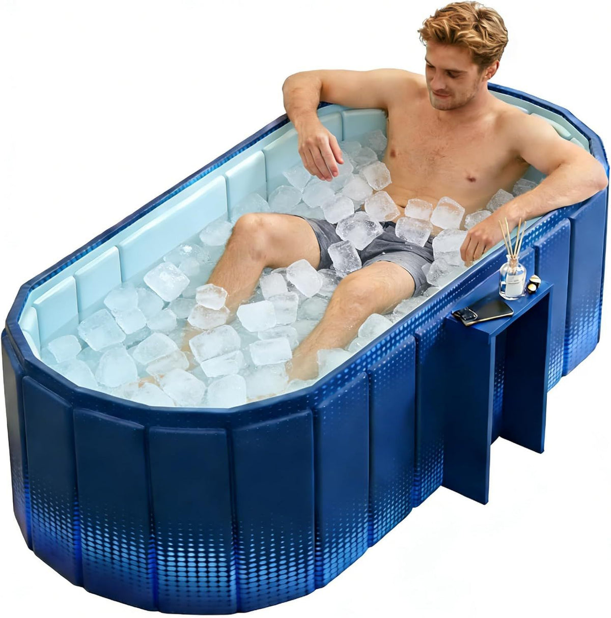Sauna vapeur portable: sur pied, pliable, format portable, 5 m, bleu, XUDREZ