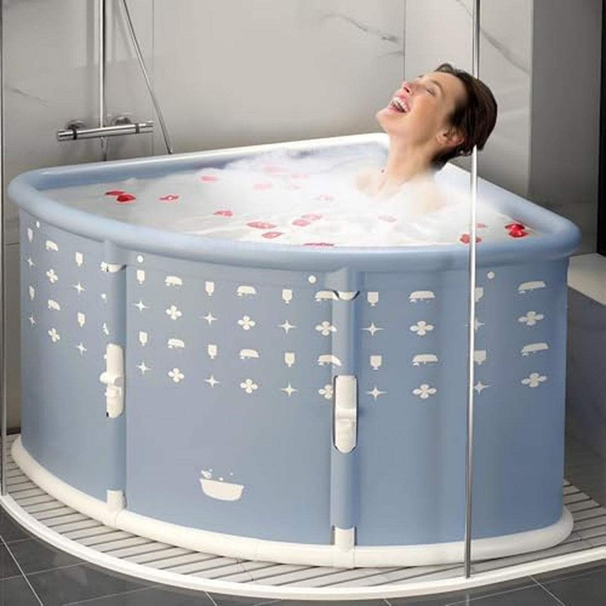 Bain froid - pliable, format léger, format portable