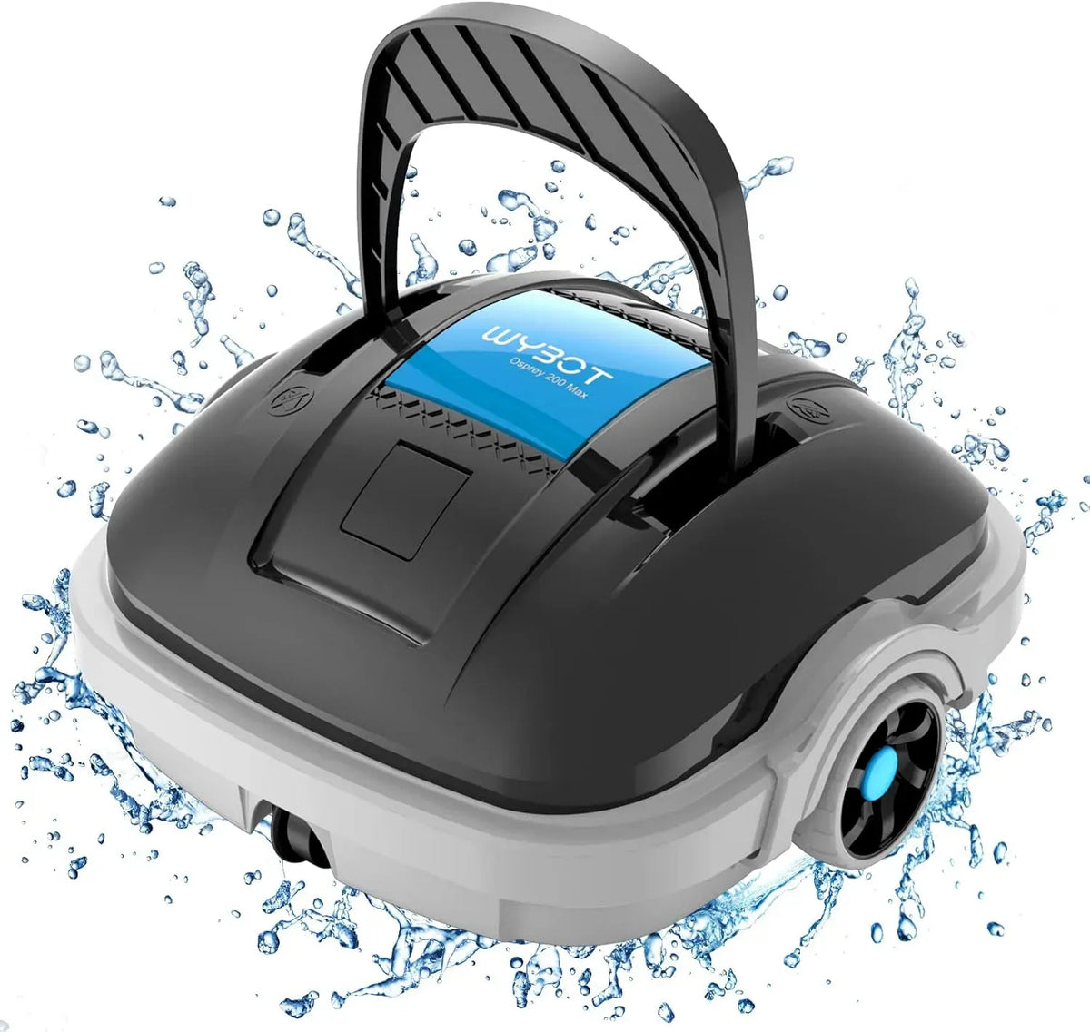 Aspirateur, WYBOT, Robot Nettoyeur de Piscine sans Fil jusqu'à 80 m²