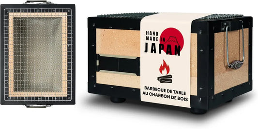 Gril Konro japonais traditionnel en diatomite pour barbecue au charbon
