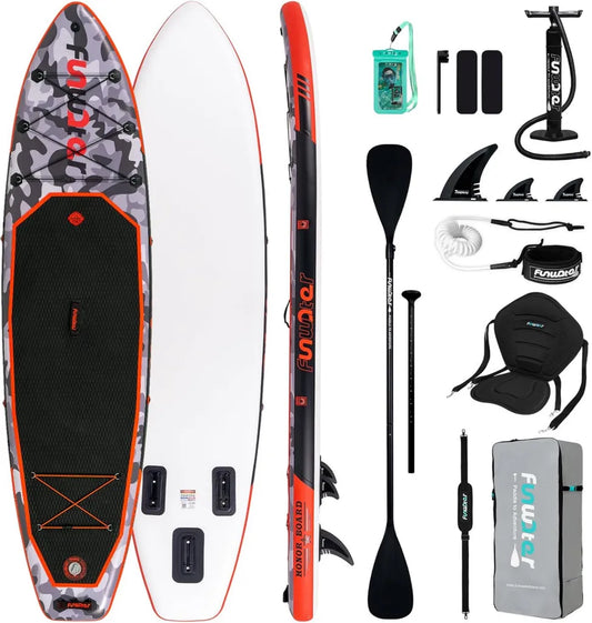 Planche SUP Gonflable 330 cm FunWater - Ensemble Complet avec Accessoires