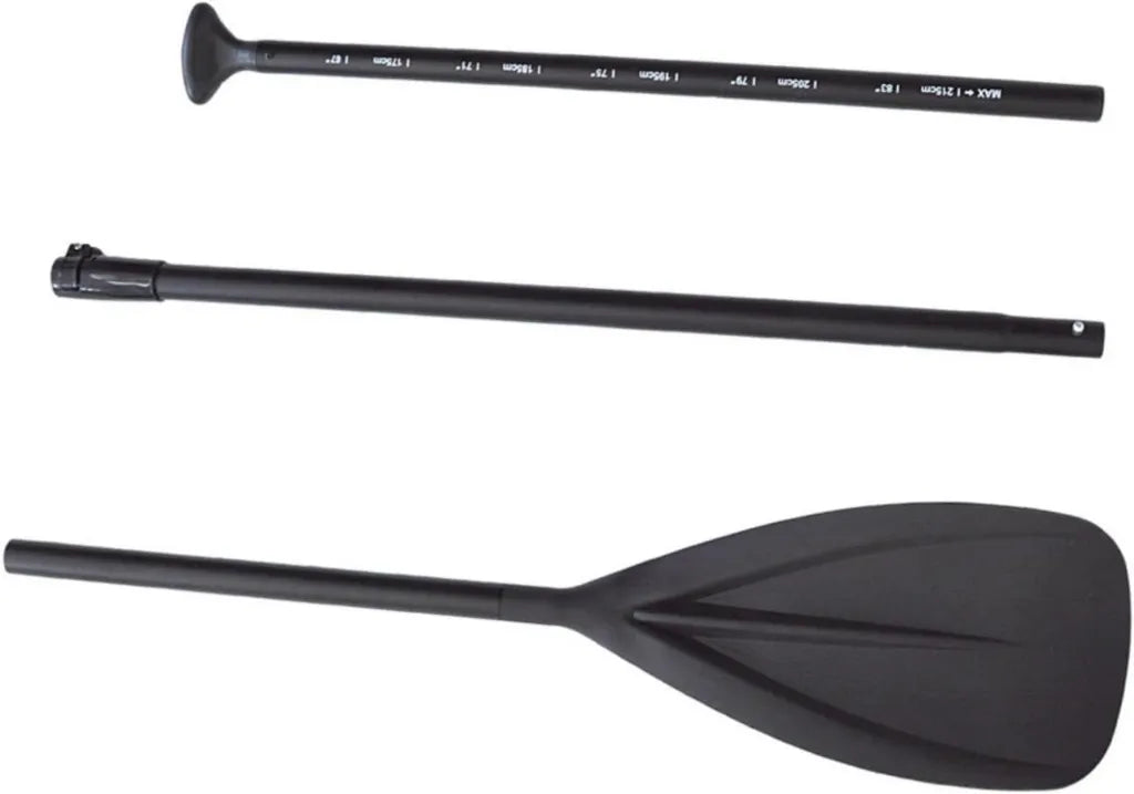 Yardwe Pagaie Réglable pour Kayak Gonflable - 3 Pièces avec Poignée Antidérapante