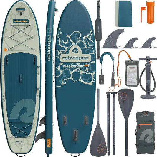 Weekender Plus Stand Up Paddle Gonflable - Planche de 3 m avec Accessoires Complet