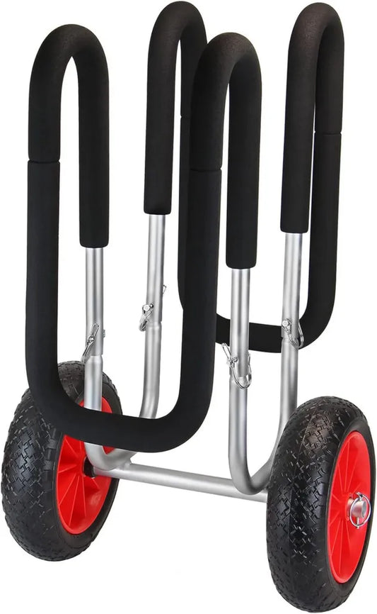 Chariot de Transport pour Paddle Board en Aluminium avec Roues 25 cm - ALPIDEX