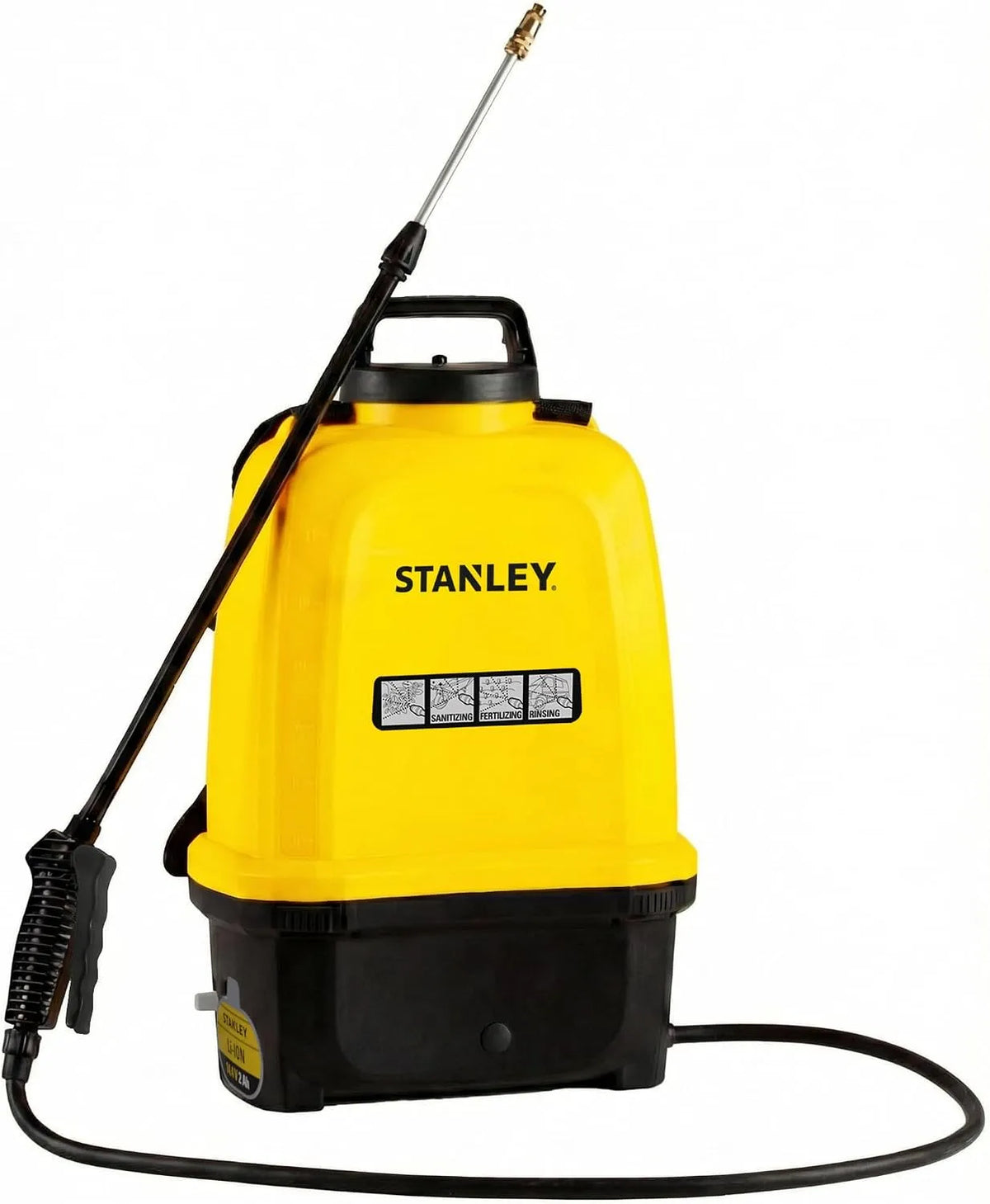 Pulvérisateur à pression et pulvérisateur dorsal, 2.0 Ah, 14.4 V, 16L, pour l'arrosage du jardin