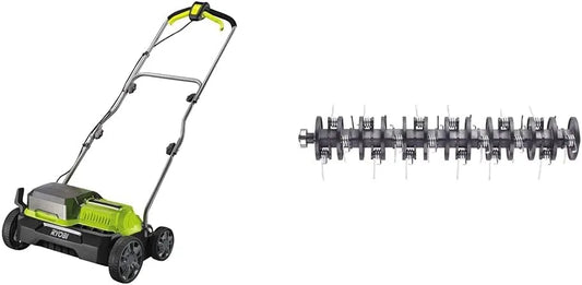 Ryobi RY18SFX35A-0 Scarificateur – sans fil, moteur sans balais, 35cm, 35 cm, 18V, 18 V, vert