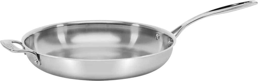 Poêle à frire 30,5 cm en acier inoxydable 5 plis avec manche Cuisinart