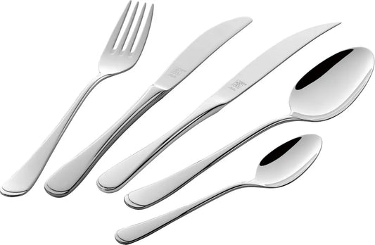 Ensemble de 72 Couverts ZWILLING pour 12 Personnes, Acier Inoxydable 18/10 de Qualité Supérieure, Finition Poli, Série Nottingham