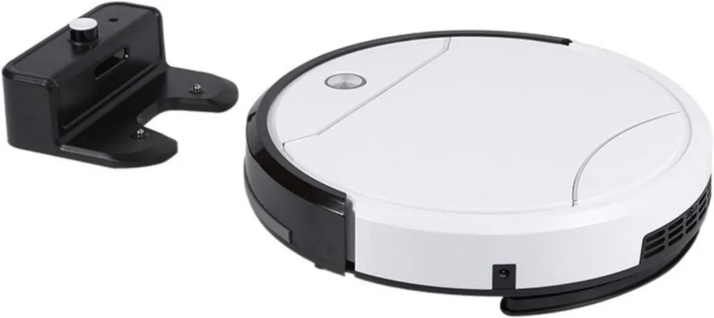 Aspirateur Robot DieffematicJQX Rechargeable avec Télécommande - Blanc