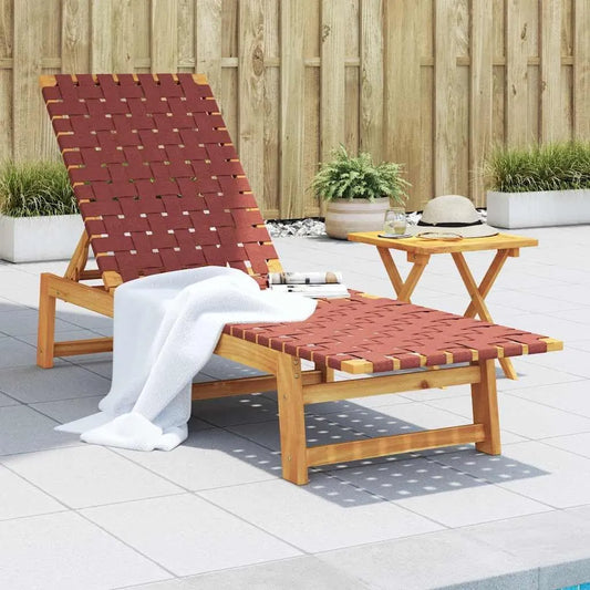 Chaise — revêtement en tissu, en bois, 13.8KG, rouge