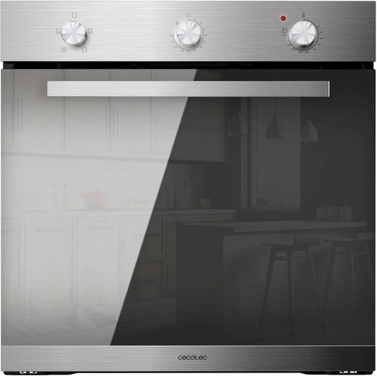 Cecotec Bolero Hexa C136000 Four électrique, 77 L, 2800 W, 4 programmes, classe énergétique E, encastrable, minuteur, Cooling Fan, Steam Assist