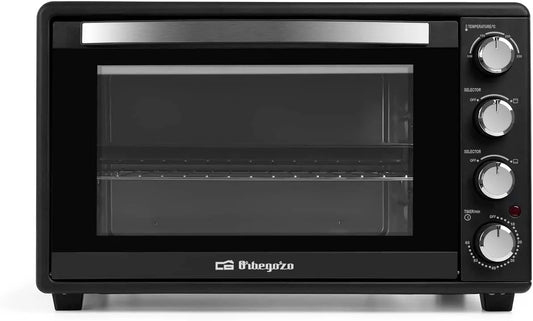 Four électrique, 45 L, 2000 W, minuteur, thermostat, Orbegozo HCI 5045, 45 litres, témoin lumineux, Exclusive Amazon