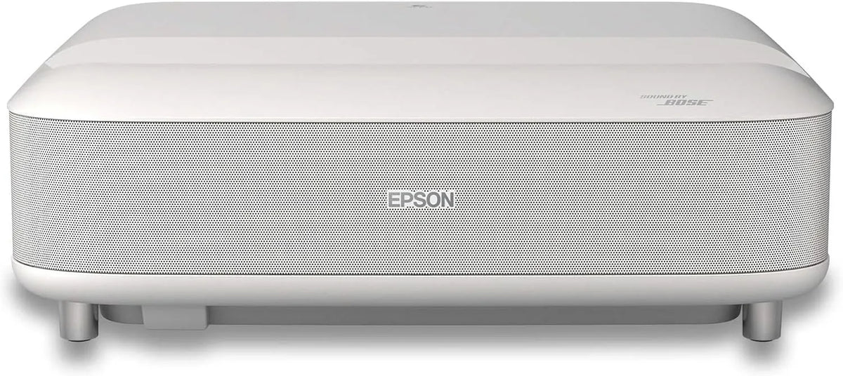 Google EH-LS670W Smart TV, téléviseur, 4K UHD, blanc, Home Cinéma 4K Pro‐UHD, Écran 120 po, 3 600 lumens, Garantie 5 ans, Imagerie IA, Sound by BOSE