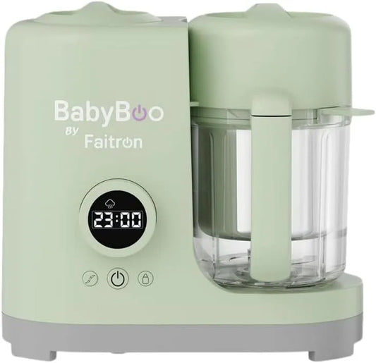 7-en-1 stérilisateur, Robot, appareil électrique de stérilisation, 300 W, vapeur, acier inoxydable, fonction chauffante, verre, BabyBoo