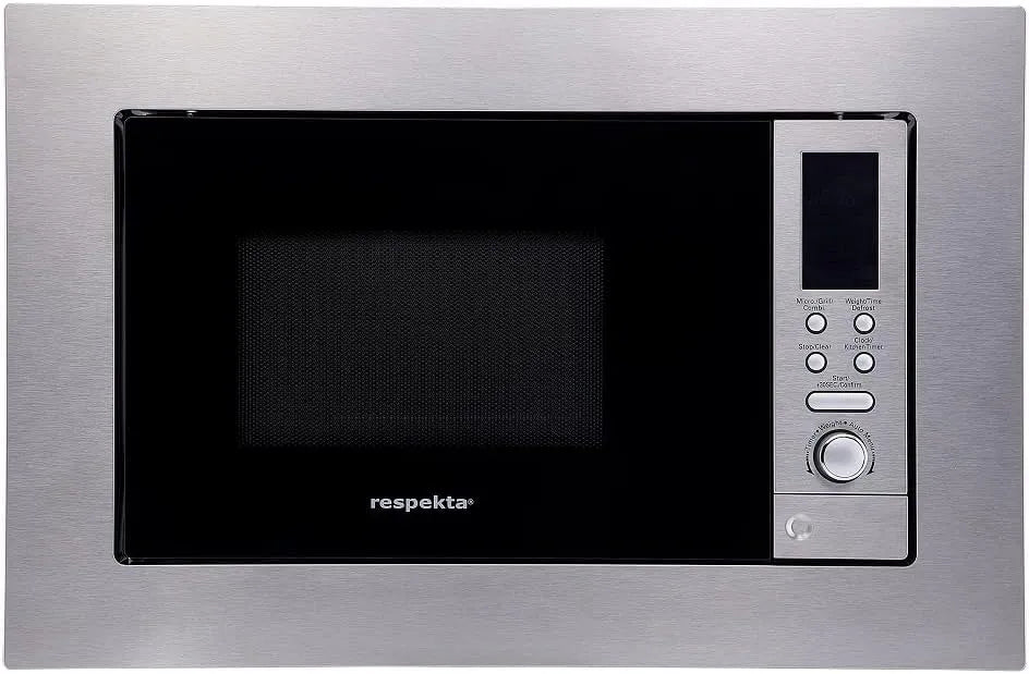 Respekta Micro-ondes, encastrable, acier inoxydable, four micro-ondes, modèle: MW 800