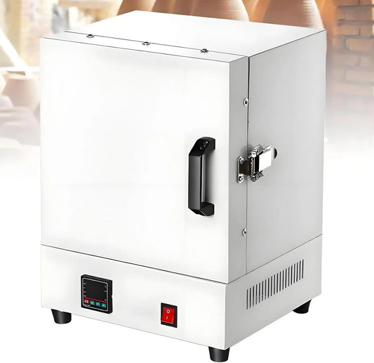 Four électrique, 2000 W, fonte, 2 zones de température, température maximale de 1150 °C, 2102 °F, l'émaillage de poterie et les projets de bricolage