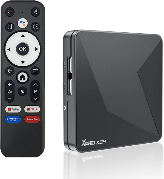 Smart TV x5M 2Go, téléviseur, HDR, HDMI, Wi-Fi, Android OS, 0GHz 64-bit Quad-Core Cortex-A55 Mali-G310 GPU Support 2, 0 RAM 16Go ROM S905 2, 16