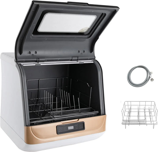 Lave-vaisselle, portable, 12 à 20 pièces, 3 modes de lavage, multifonction, petit rinçage
