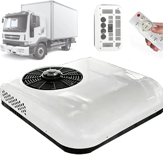 Climatiseur V/24, 2200 W, 12 V, camping, camping-car, Refroidissement de 2200 W avec télécommande