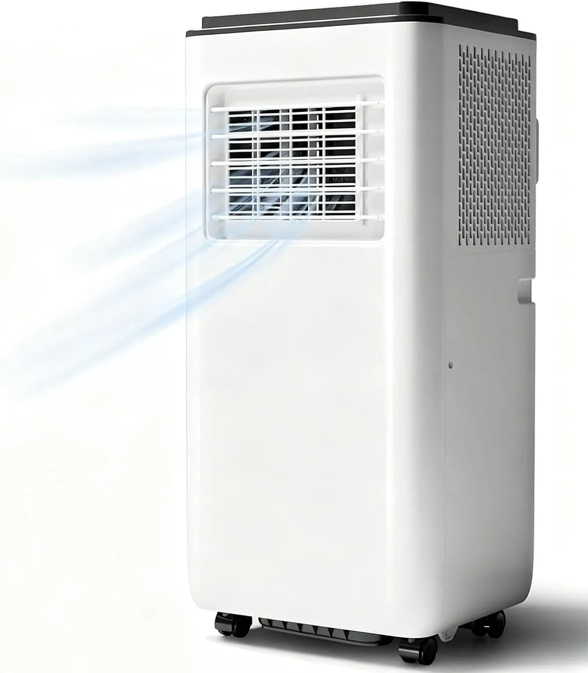 Climatiseur, tactile, minuteur, pour Pièces Jusqu'à 28M2, Mobile 14000 BTU: Refroidissement, 300 Pi2, Minuterie 24 H, Télécommande, Chauffage