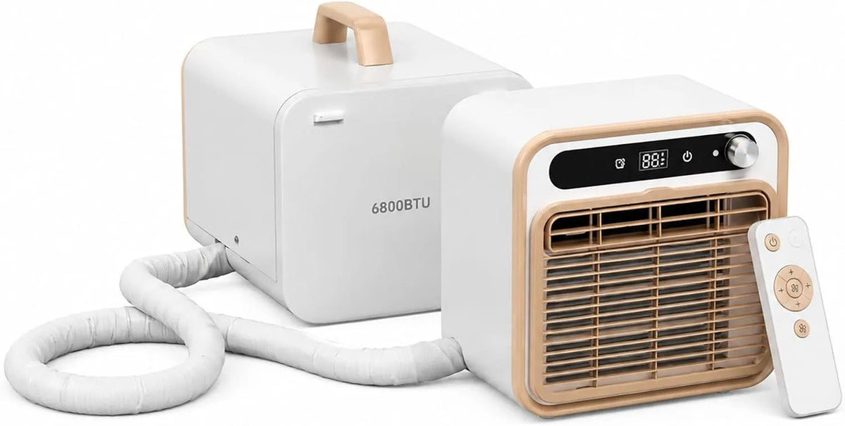 Climatiseur, 1500 W, portable, tactile, minuteur, camping, Climatiseur Split Portable 6800 BTU