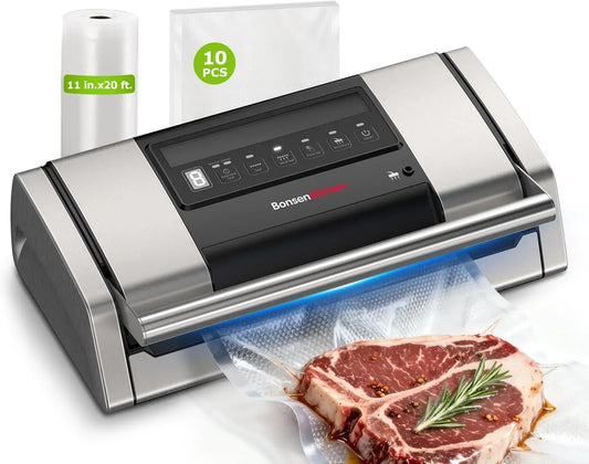 VS5100 Coupe-sac, appareil de mise sous vide alimentaire, 15 L, pour Sac et Coupe-sac Intégré