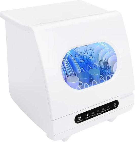 Lave-vaisselle, 5 programmes, portable, tactile, séchage Automatique, Soins pour bébé et Lavage des Fruits