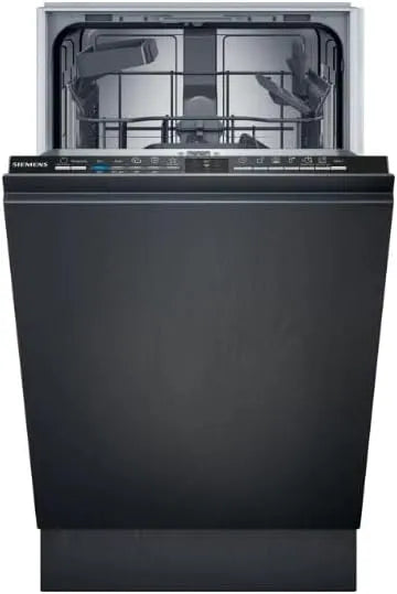 Siemens iQ100 SR61Hx16KE Lave-vaisselle, 45 cm, smartStart, varioSpeed Plus, Home Connect, aquaStop, panier à couverts, format slim, tout intégrable