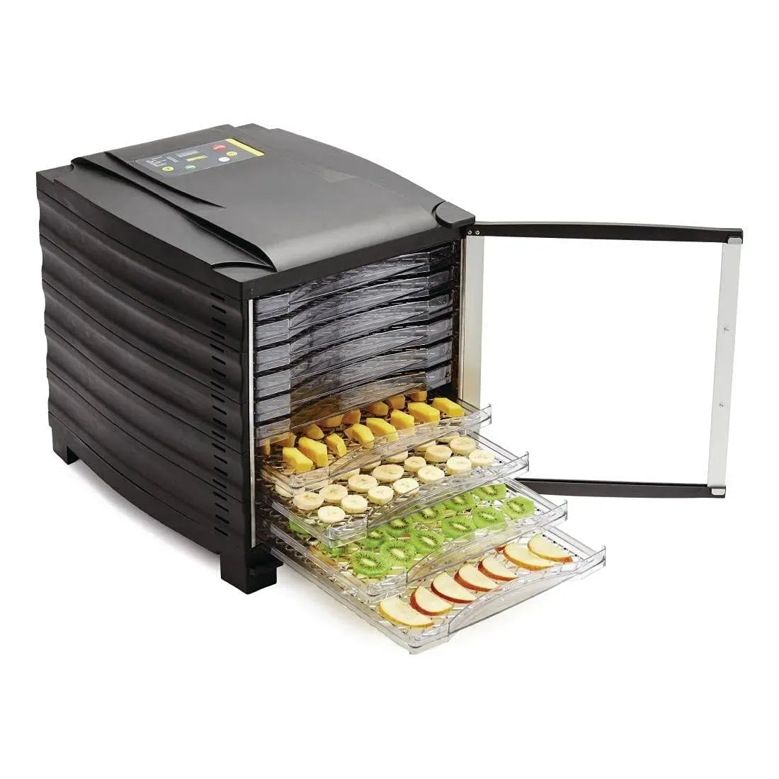 Buffalo Déshydrateur 10 plateaux équipé de minuterie et porte 480 x 362 x 415 mm