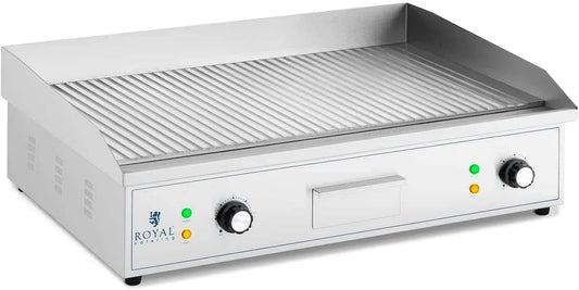 RCPG 51 Plancha, 700 x 400 mm, 2 foyers, 400 W, gril, professionnel, restauration