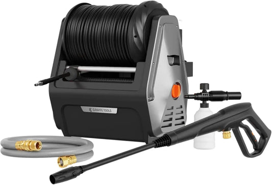Nettoyeur haute pression 2.0GPM 30m, 1800 W, noir