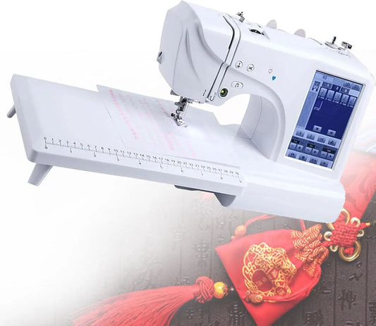 Machine de Broderie, Machine à Broder, machine à broder électrique, tactile, écran LCD, pour Les débutants