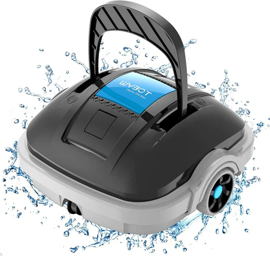 Aspirateur, WYBOT, Robot Nettoyeur de Piscine sans Fil jusqu'à 80 m²