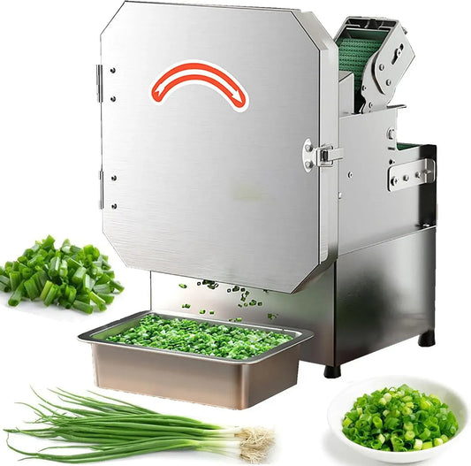 Coupe-légumes électrique commercial, hachoir alimentaire robuste pour poivre, pour Trancheuse industrielle pour cuisine de restaurant, 200 W, oignon